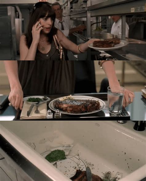 devil wears prada blue|devil wears prada steak scene.